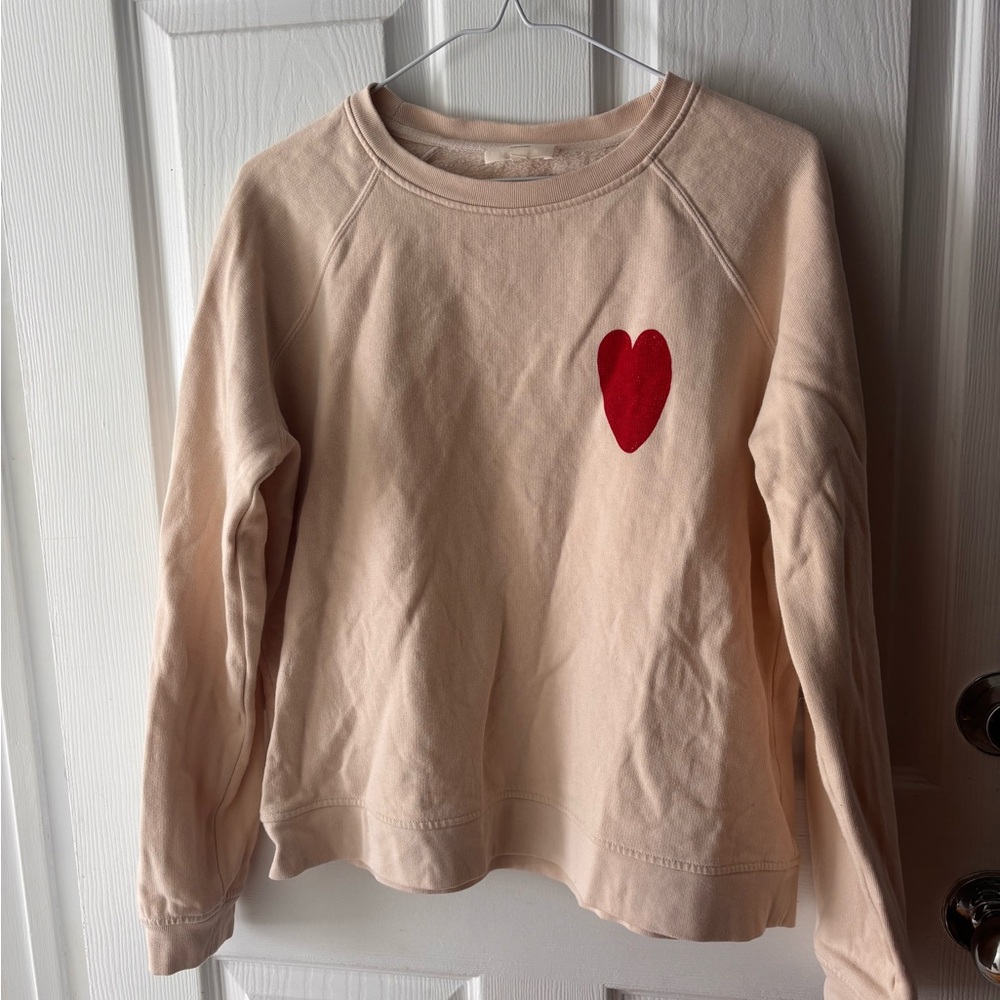 Sézane x Bobo Choses heart sweatshirt